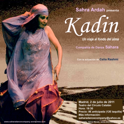 Estreno de Kadin, un viaje al fondo del alma (Madrid, 2 de julio de 2011) Kadin2